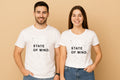 State Of Mind Matching Couple T-Shirt