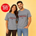 The Reason I Love Christmas Matching Couple T-Shirt