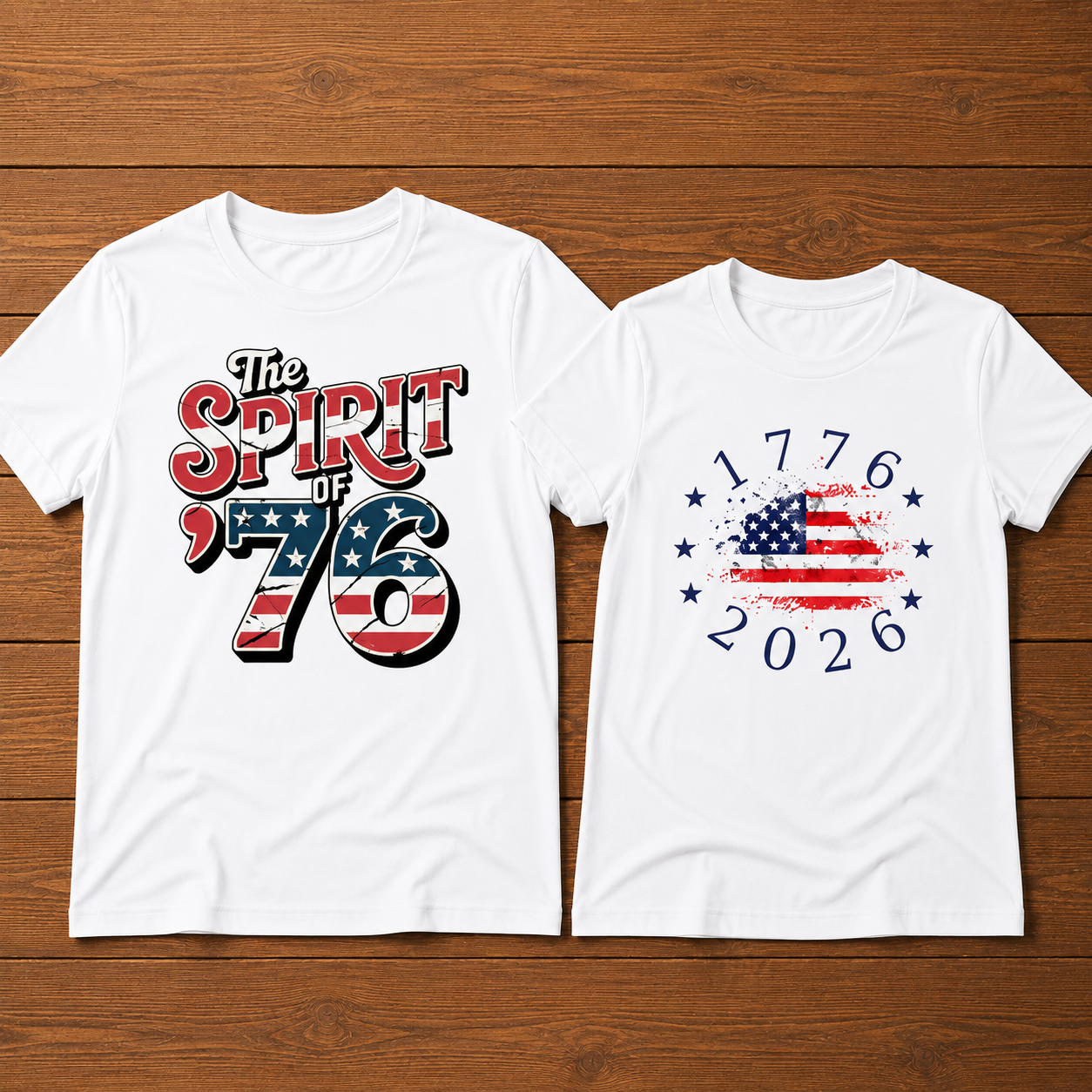 The Spirit Of 76 US Anniversary T-Shirt