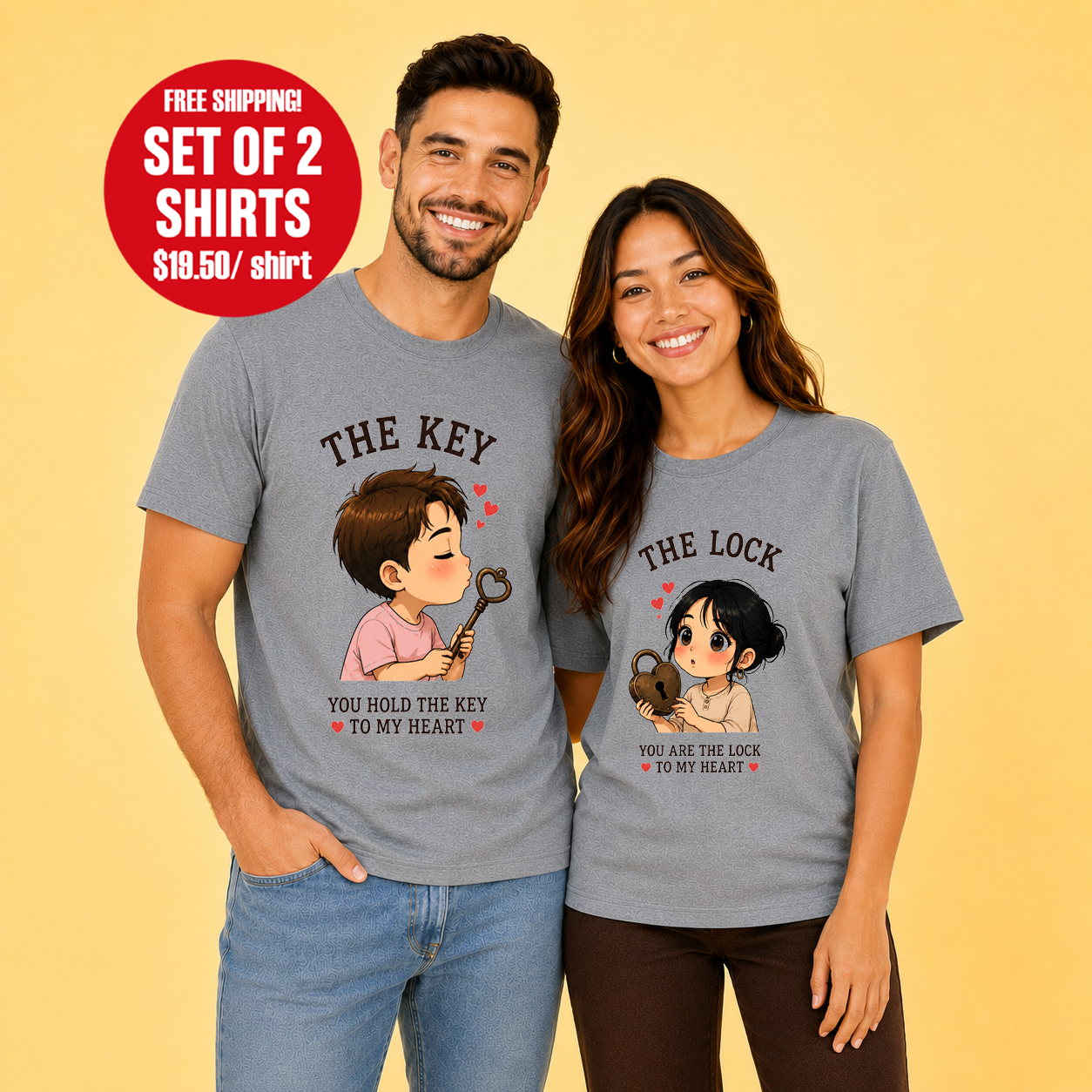 The key to my heart T-Shirt