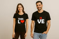 This Is Love Couple T Shirt