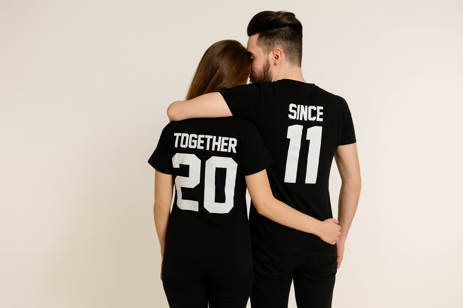 Together Since Couple T Shirt Back