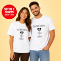Together Forever Puppy Couple T Shirt