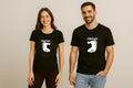 Together forever Hand Heart Couple T-Shirt