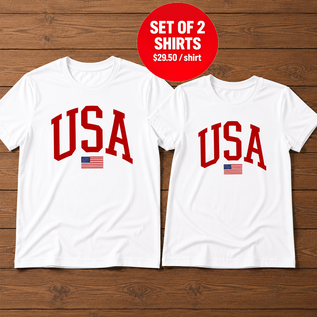 USA Flag 4 Of July T-Shirt
