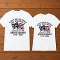 United States Of America 250th Anniversary T-Shirt