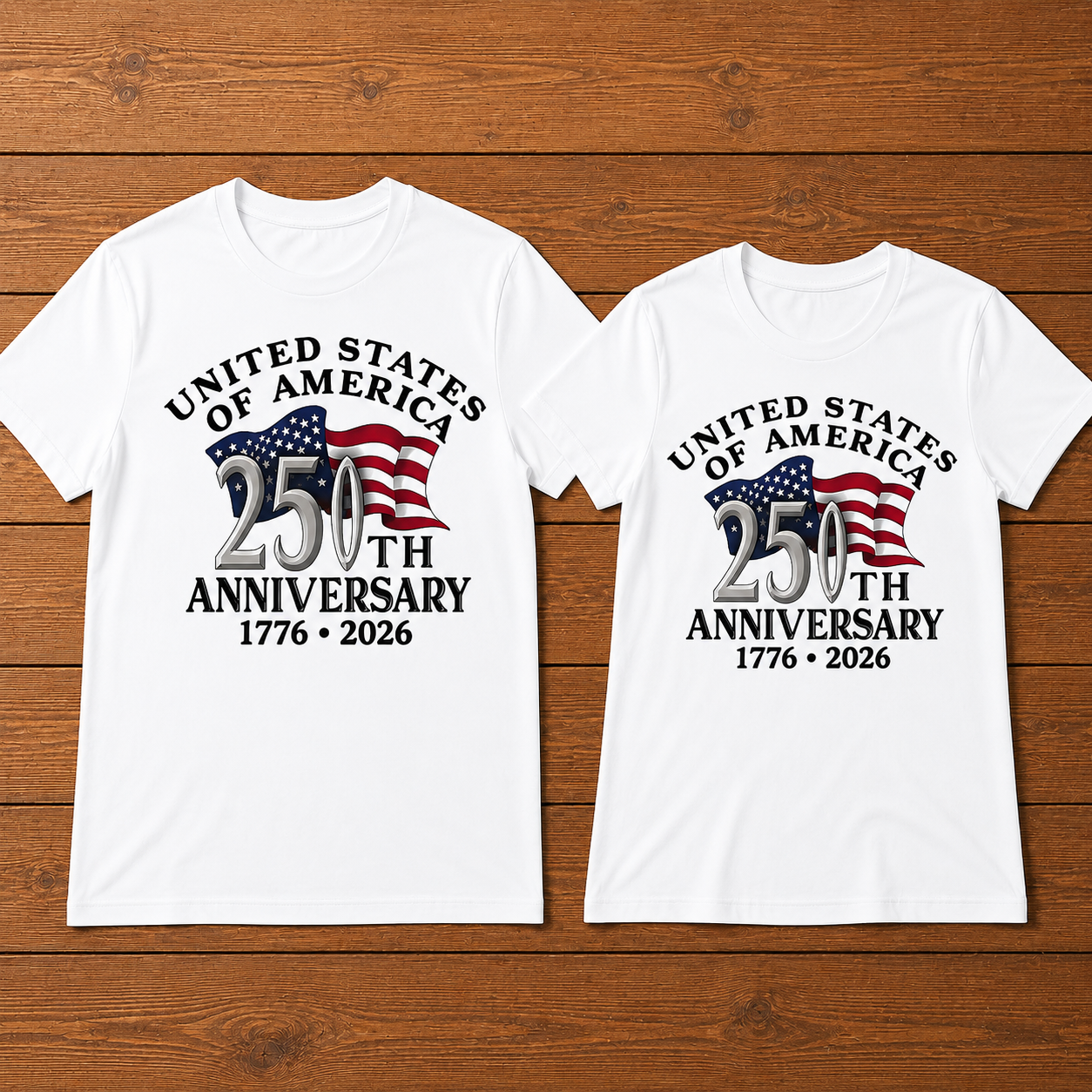 United States Of America 250th Anniversary T-Shirt