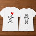 Will You Marry Me Matching Couple T-Shirt