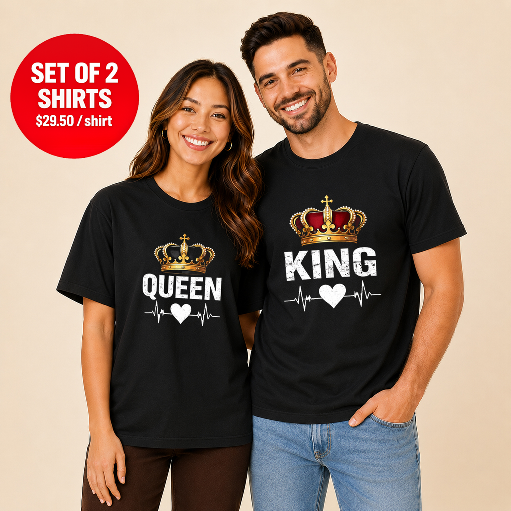 king queen potrait T-Shirt