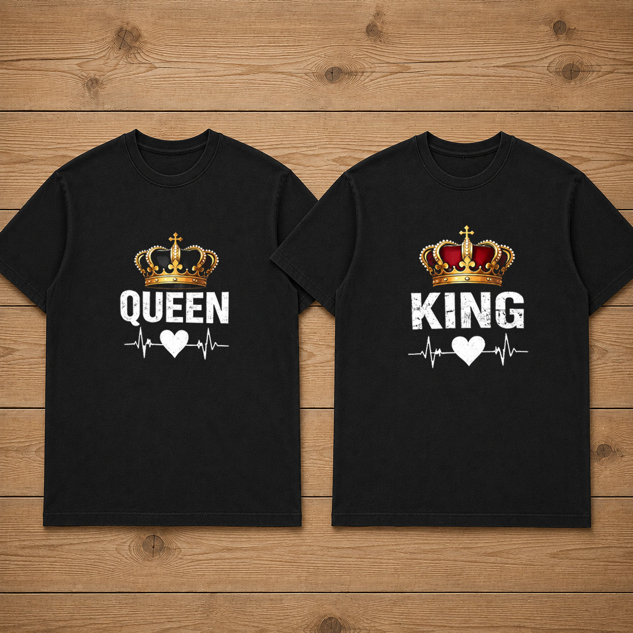 king queen potrait T-Shirt