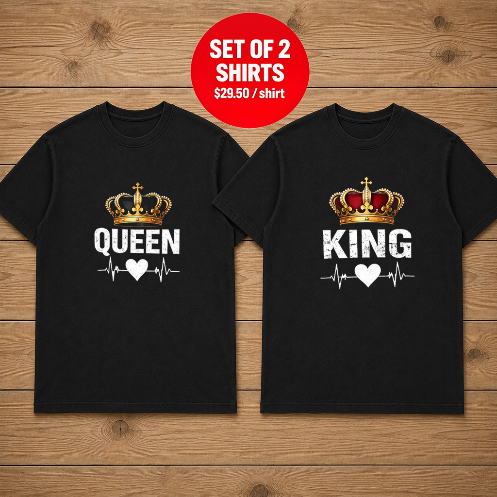 king queen potrait T-Shirt