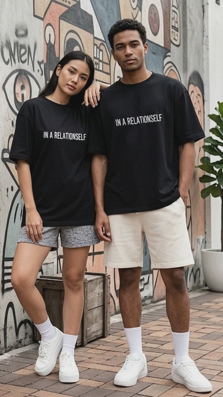 In A Relationself Couple T Shirt