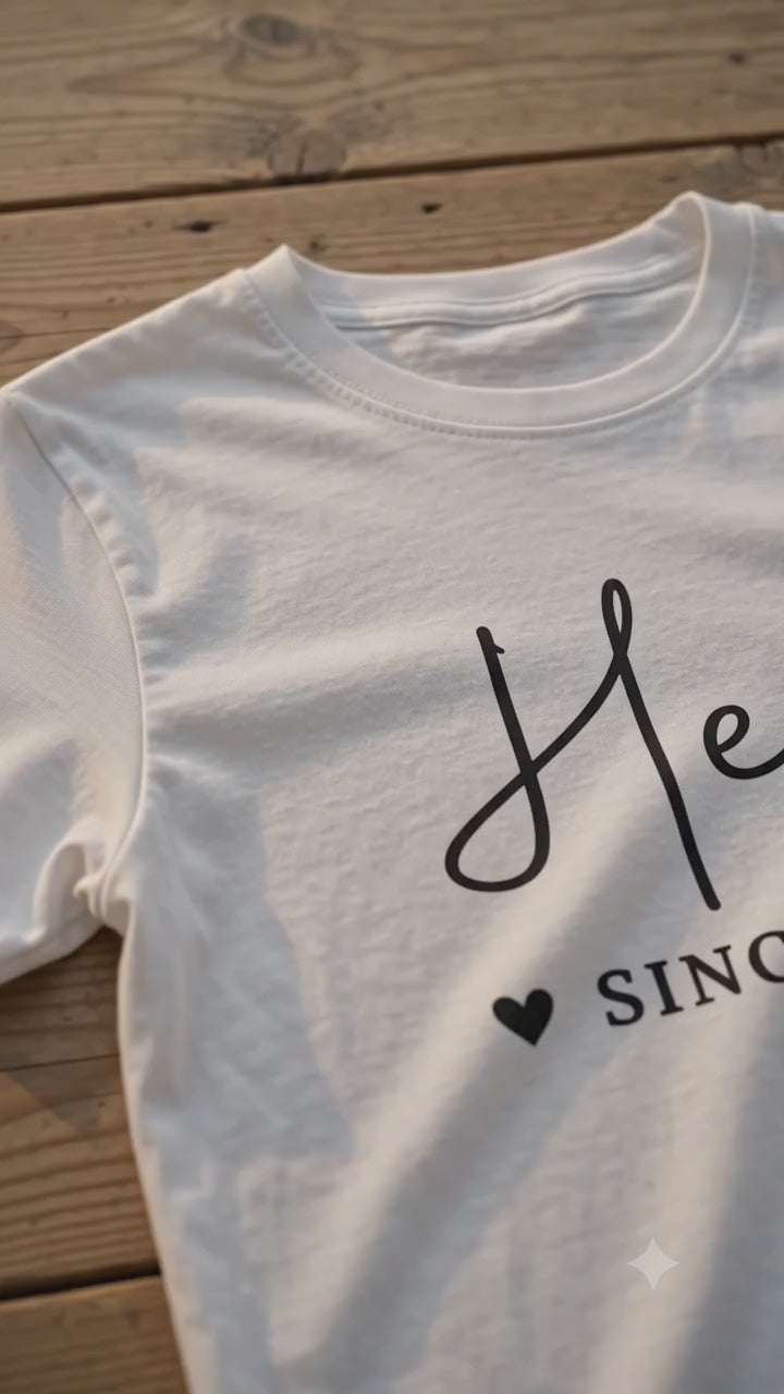 His and Hers Matching T-Shirts