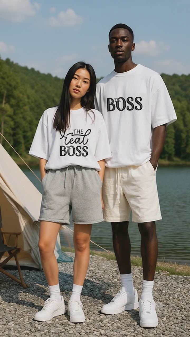 Boss And The Real Boss Couple T Shirt