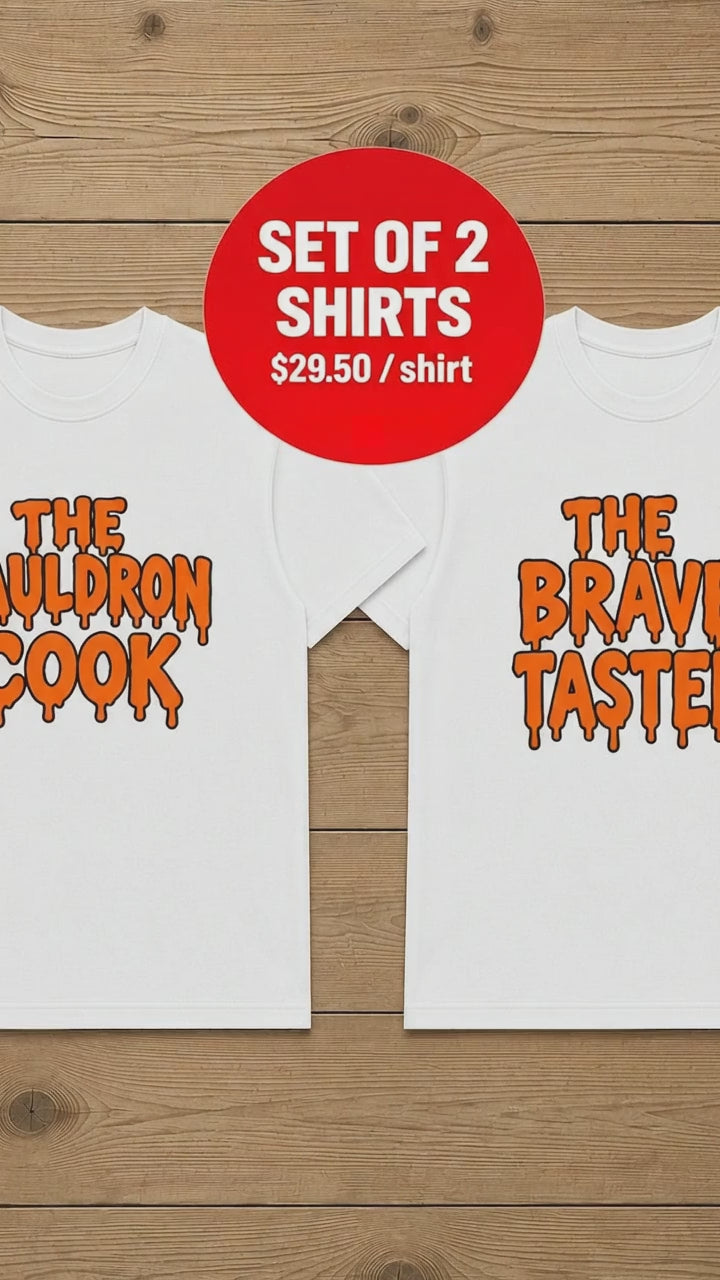 The Cauldron Cook and The Brave Taster T-Shirt