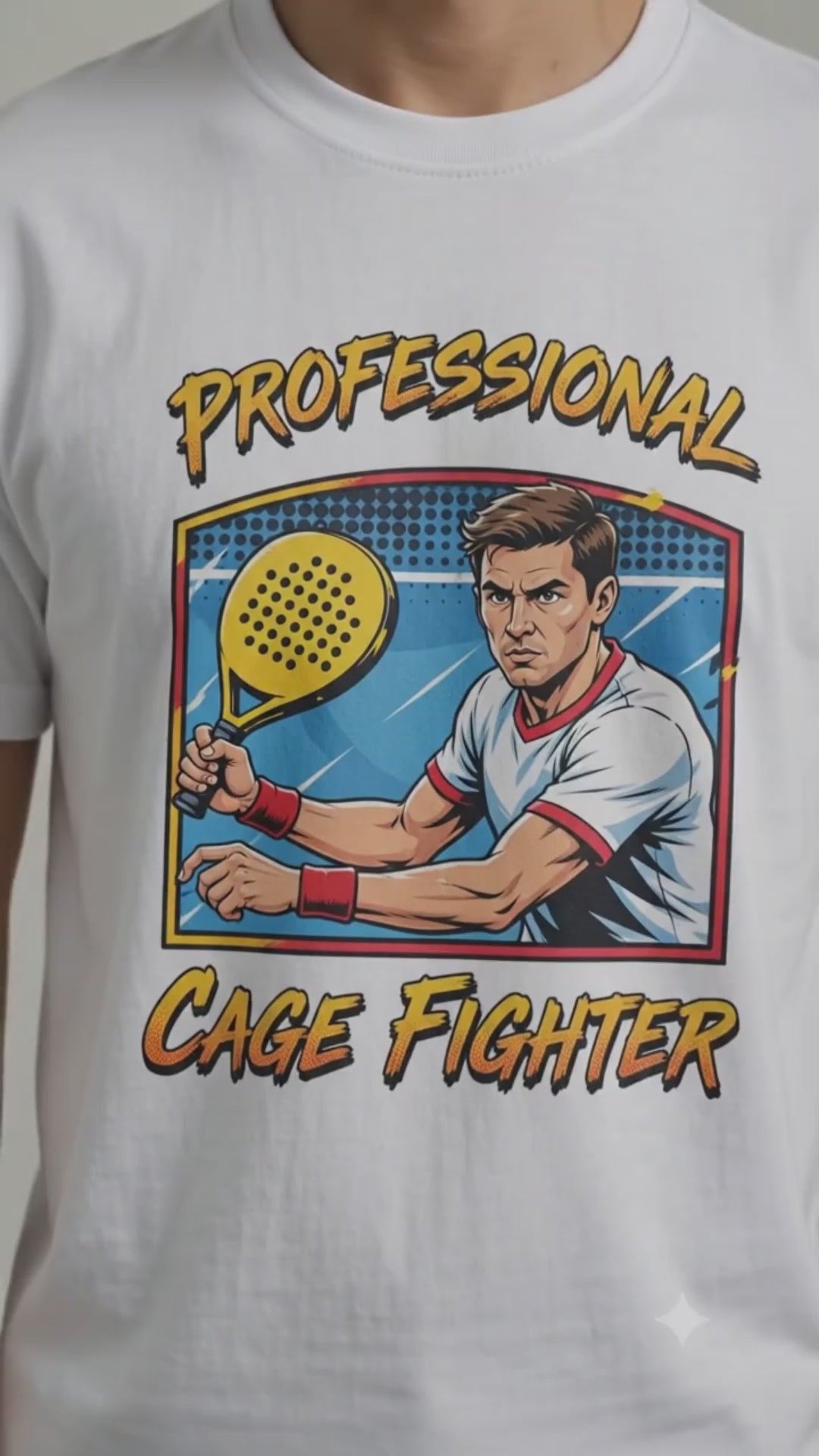 Professional Cage Fighter Couple T-shirts