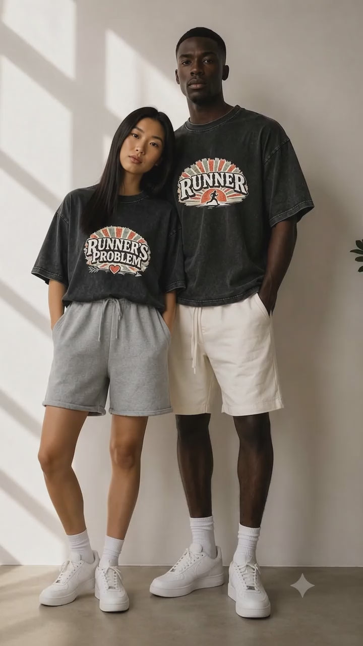 Runner and Runners Problem Matching Couples T-shirt